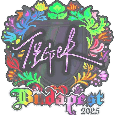 Sticker | Tiger (Holo) | Budapest 2025