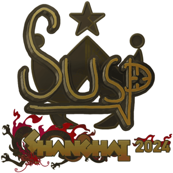 Sticker | susp (Oro) | Shanghai 2024