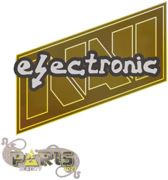 Sticker | electronic | Paris 2023
