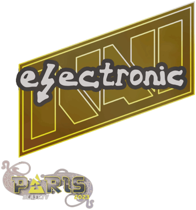 Sticker | electronic | Paris 2023