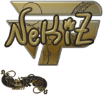 Sticker | NEKiZ (Gold) | Paris 2023 image