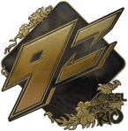 Sticker | 9z Team (Gold) | Rio 2022