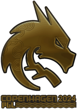 Sticker | Team Spirit (Vàng) | Copenhagen 2024