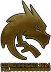 Sticker | Team Spirit (Gold) | Copenhagen 2024