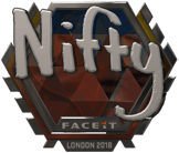 Sticker | Nifty (Foil) | London 2018 image