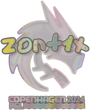 Sticker | zont1x (โฮโล) | Copenhagen 2024