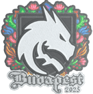 Sticker | Team Spirit (Embroidered) | Budapest 2025 Sticker | Team Spirit (Embroidered) | Budapest 2025 image