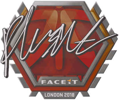 Sticker | flusha | London 2018