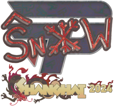 Sticker | snow (holo) | Shanghai 2024