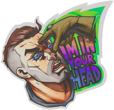 Sticker | Mind Games (Olografico)