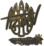 Sticker | tiziaN (Gold) | Antwerp 2022