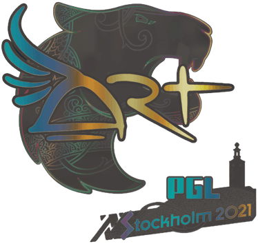 Sticker | arT (โฮโล) | Stockholm 2021