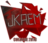 Sticker | jkaem (Foil) | Cologne 2016 image