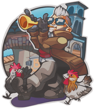 Sticker | Chicken Whisperer