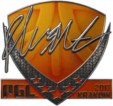 Sticker | flusha (Foil) | Krakow 2017