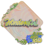 Sticker | w0nderful (Holo) | Rio 2022