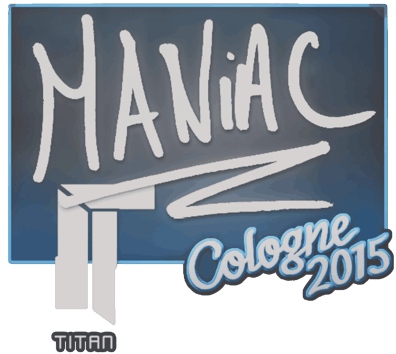 Sticker | Maniac | Cologne 2015