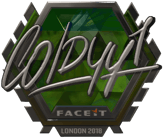Sticker | COLDYY1 (Foil) | London 2018 image