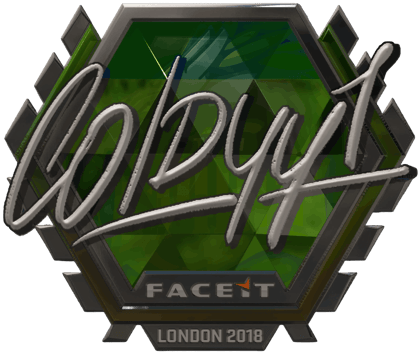 Sticker | COLDYY1 (ฟอยล์) | London 2018