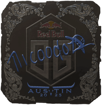 Sticker | nicoodoz (reflectante) | Austin 2025