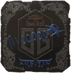 Sticker | nicoodoz (Foil) | Austin 2025