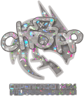 Sticker | chopper (Glitter) | Copenhagen 2024 Sticker | chopper (Glitter) | Copenhagen 2024 image