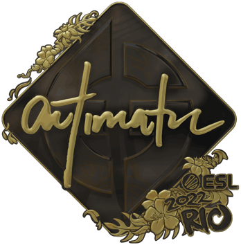 Sticker | autimatic (dorada) | Río 2022