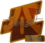 Sticker | twist (Foil) | Atlanta 2017