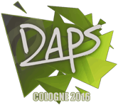 Sticker | daps | Cologne 2016