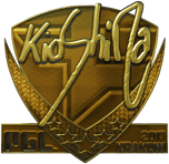 Sticker | kioShiMa (Gold) | Krakow 2017