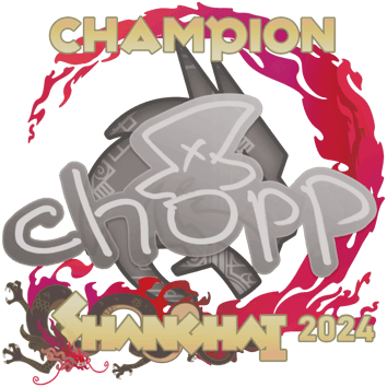 Sticker | chopper (Champion) | Xangai 2024