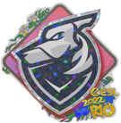 Sticker | Grayhound Gaming (Glitter) | Rio 2022 Sticker | Grayhound Gaming (Glitter) | Rio 2022 image
