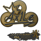 Sticker | Ax1Le (Gold) | Antwerp 2022 image