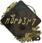 Sticker | n0rb3r7 (Gold) | Rio 2022 image