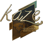 Sticker | Kaze (Gold) | Boston 2018 image