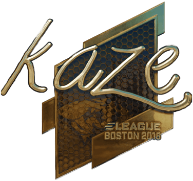 Sticker | Kaze(금박) | 보스턴 2018