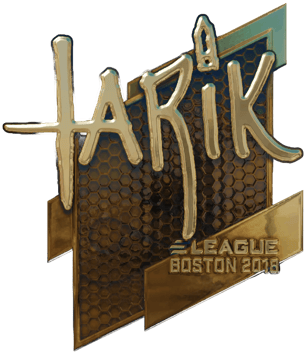 Sticker | tarik (ทอง) | Boston 2018