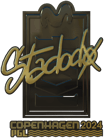 Sticker | stadodo (Gold) | Copenhagen 2024 image