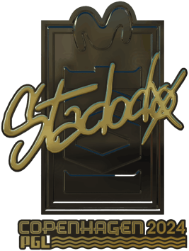 Sticker | stadodo (ゴールド) | Copenhagen 2024