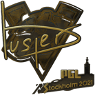 Sticker | buster (Gold) | Stockholm 2021 image