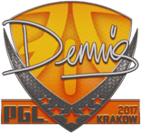 Sticker | dennis | Krakow 2017