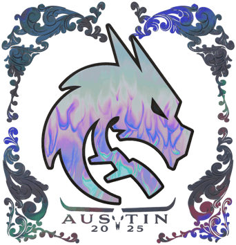 Sticker | Team Spirit (โฮโล) | Austin 2025