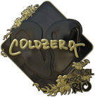 Sticker | coldzera (Gold) | Rio 2022 Sticker | coldzera (Gold) | Rio 2022 image