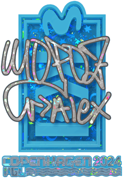 Sticker | mopoz (Glitzer) | Kopenhagen 2024