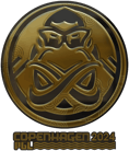 Sticker | ENCE (Gold) | Copenhagen 2024 image