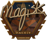 Sticker | Magisk (Gold) | London 2018 image