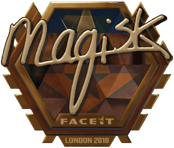 Sticker | Magisk (Gold) | London 2018