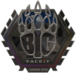 Sticker | BIG (Foil) | London 2018