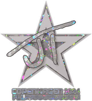 Sticker | JT (brokatowa) | Kopenhaga 2024