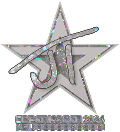Sticker | JT (Glitter) | Copenaghen 2024